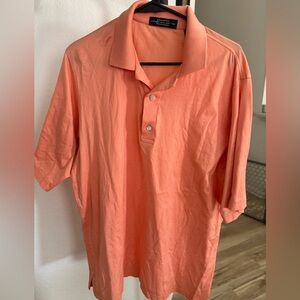 Men's Orange Polo Shirt